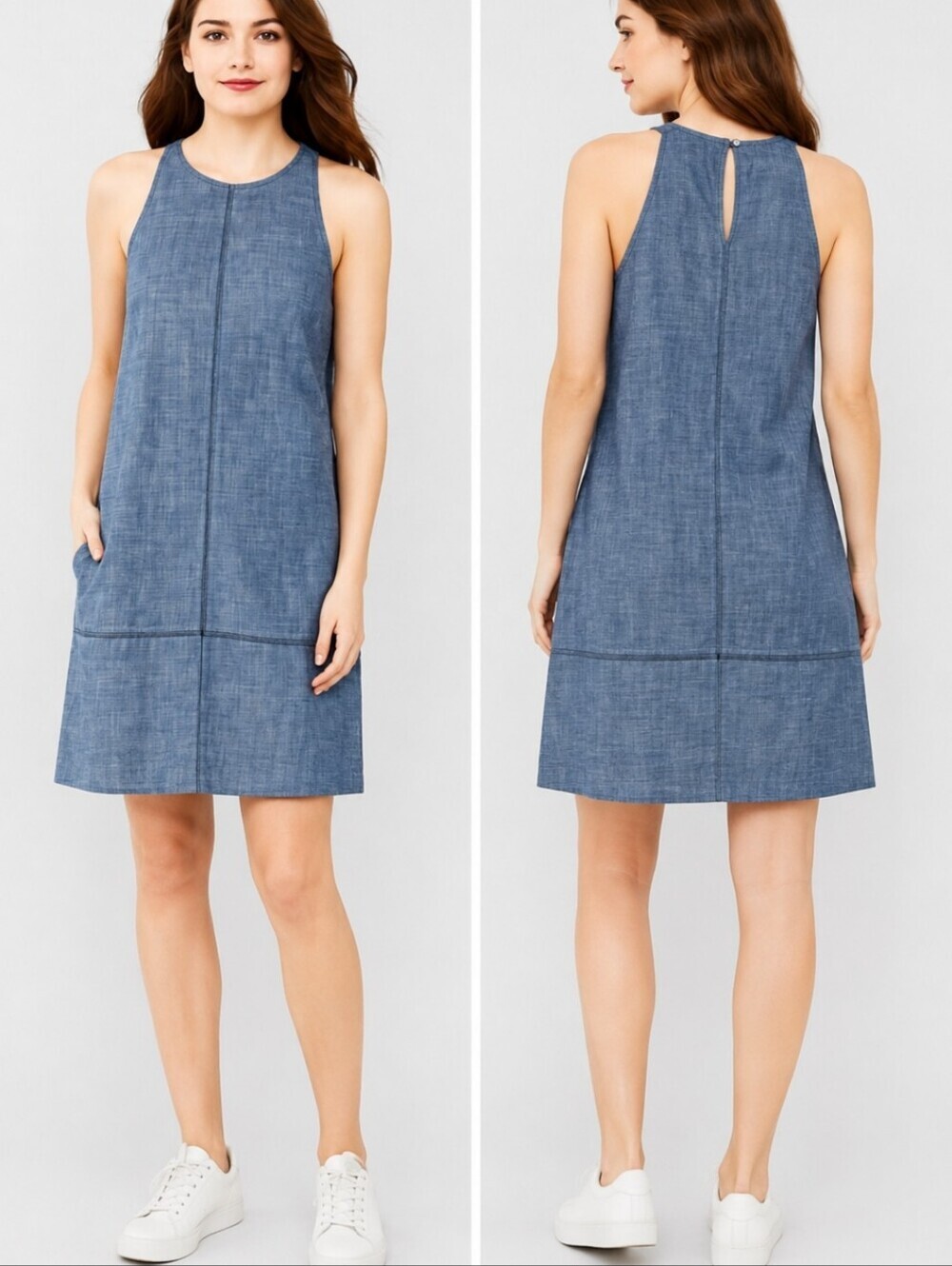GAP Chambray Shift Dress | Size 8